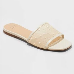 Target Women's Elain Slide Sandals with Memory Foam insole - A New Day™